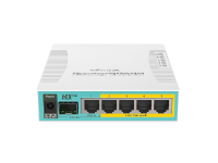 MikroTik RouterBOARD hEX RB960PGS - Router - conmutador de 4 puertos