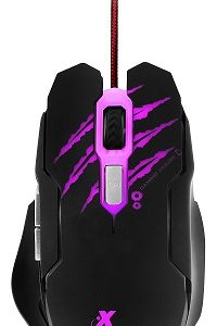 Mouse para Gaming Xtech XTM-610 Lethal Haze - Resolución ajustable de hasta 3200 ppp - Luces LED de 4 colores