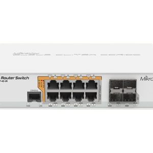 MikroTik Cloud Router Switch CRS112-8P-4S-IN - Conmutador - L3