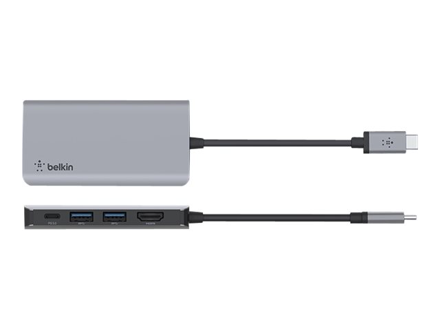 Belkin CONNECT 4-in-1 - Hub adaptador multipuertos - USB-C - Imagen 6