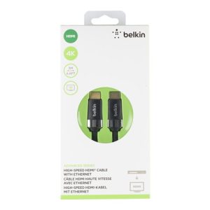 Belkin High Speed HDMI Cable - Cable HDMI con Ethernet - HDMI macho a HDMI macho