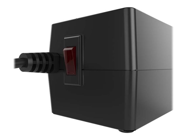 Forza FVR Series FVR-1011 - Regulador automático de voltaje (montaje en pared) - CA 115 V - 500 vatios - 1000 VA - conectores de salida: 4 - negro - Imagen 6