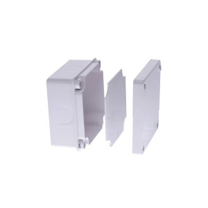 Caja Tipo Dexson 10X10 Color BLANCA- Caja Plastica Para Instalacion De Camaras.