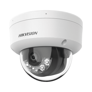 DS-2CD1143G2-LIU(2.8MM) - Camara Domo 4MPX Cmos, Icr, 2560X1440, H.265+/H.265/H.264+&H.264, Dwdr, 3D Dnr, Blc, IR/LUZ Blanca Hasta 30 Mts, Microfono, DC12V / Poe.