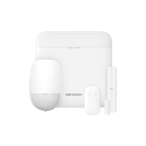 KIT De Alarma Ax Pro 48 Zonas, WIFI 433MHZ, TCP/IP, Incluye DS-PWA48-E-WB X 1, DS-PKF1-WB X 1, DS-PDP15P-EG2-WB X 1, DS-PDMC-EG2-WB X 1