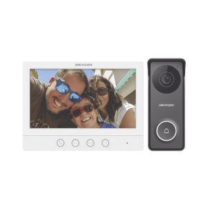 KIT De Videoportero Turbohd Con Pantalla LCD A Color De 7 / Frente De Calle Para Exterior De Policarbonato / 720P (1 Megapíxel )130° De Visión (gran Angular)