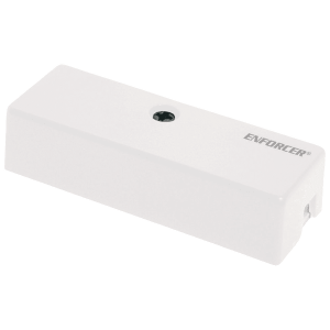 Sensor De Vibracion De Choque Relevo Nc Secolarm, Presion Ajustable 1 A 50 Gramos, Color Blanco (16X22X60MM)
