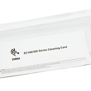 Zebra - Tarjeta limpiadora de impresora (paquete de 5) - para Zebra ZC100, ZC300